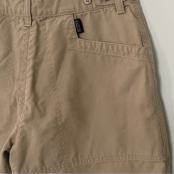 Vintage PATAGONIA Sz 8 women’s Stand Up khaki Shorts - Picture 5 of 8